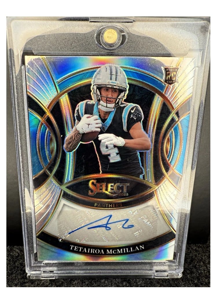 2025 Panini Select Select Signatures Tetairoa McMillan #100 card