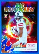 2025 Score Hot Rookies Tetairoa McMillan #7 card