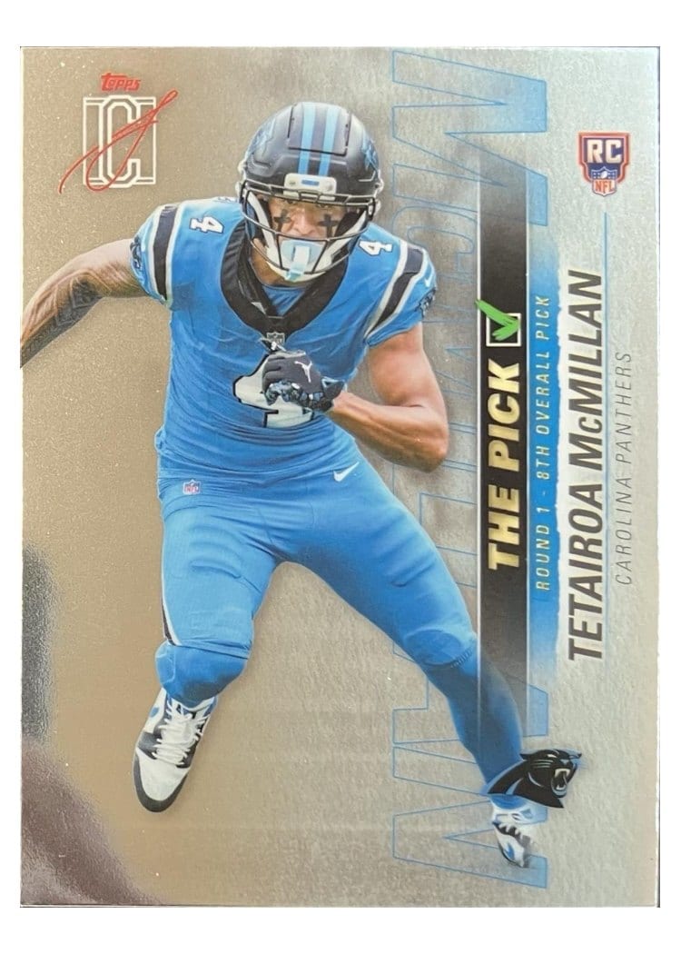 2025 Topps Signature Class The Pick Tetairoa McMillan #TP-5 card
