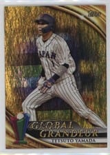 2023 Topps World Baseball Classic Global Grandeur Tetsuto Yamada #GG-9 card