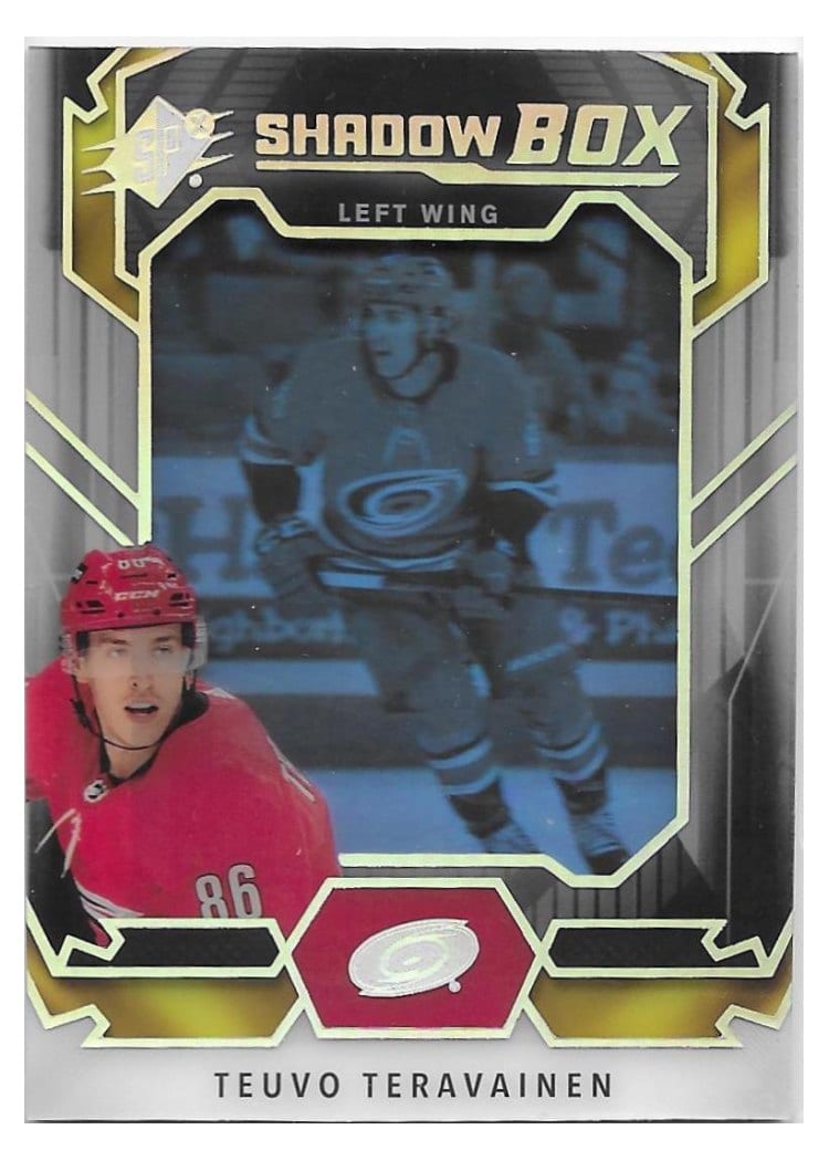2021-22 SPx Shadow Box Teuvo Teravainen #SB-30 card