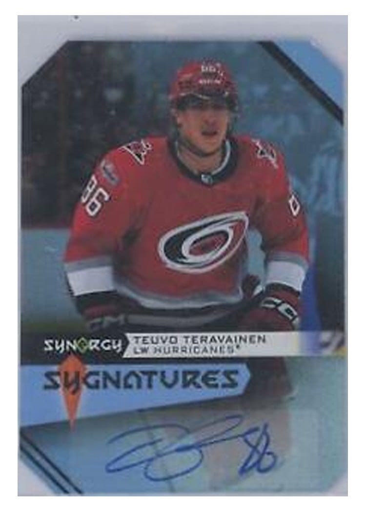 2023-24 Upper Deck Synergy Sygnatures Teuvo Teravainen #S-TT card