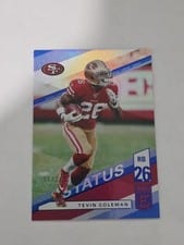 2019 Panini Donruss Elite Tevin Coleman #90 card