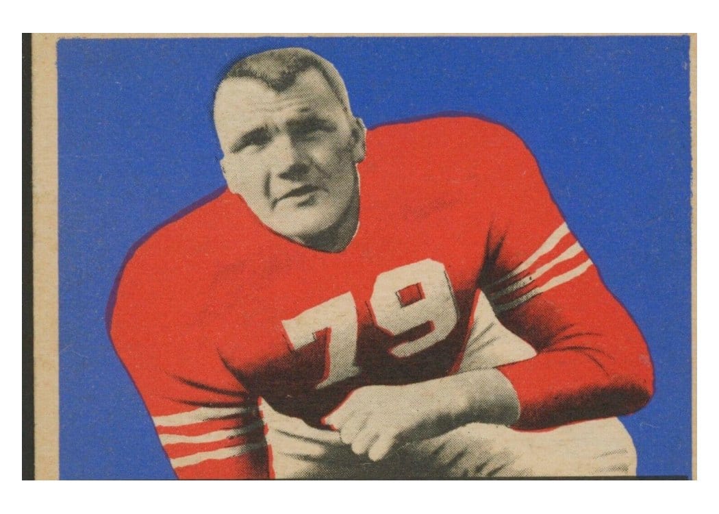 1949 Leaf Tex Coulter #31 card