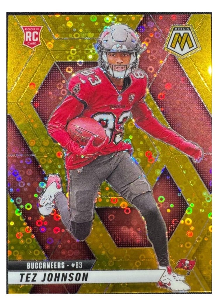 2025 Panini Mosaic Base Set Tez Johnson #316 card