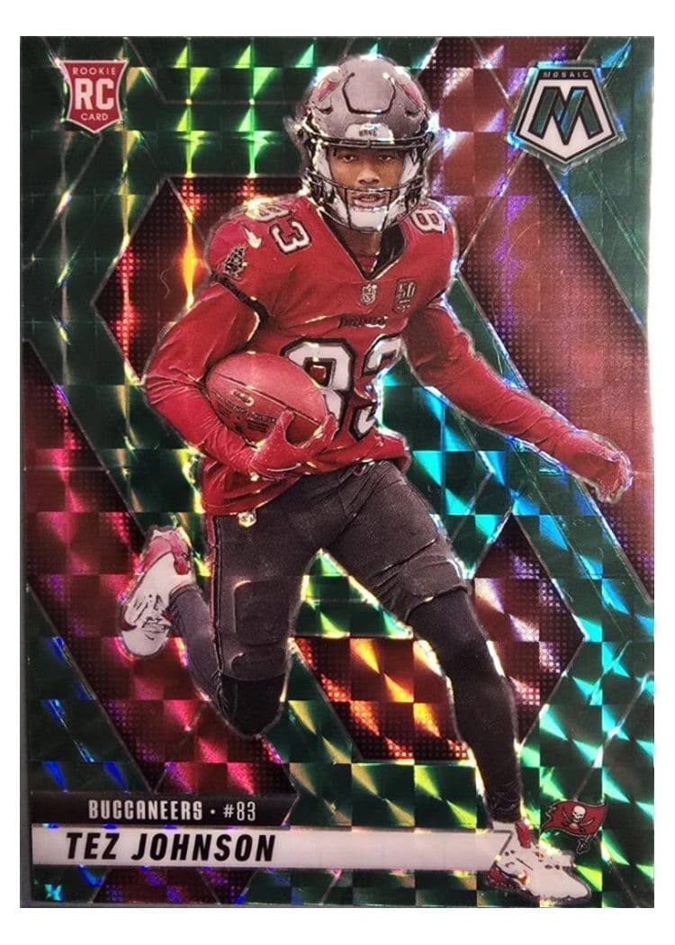 2025 Panini Mosaic Base Set Tez Johnson #316 card