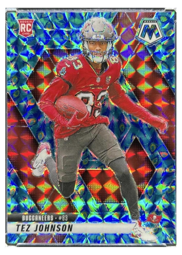 2025 Panini Mosaic Base Set Tez Johnson #316 card