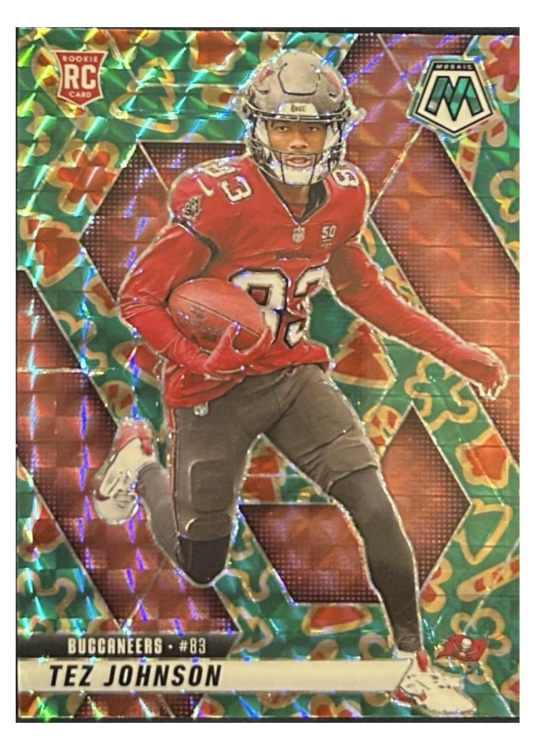 2025 Panini Mosaic Base Set Tez Johnson #316 card