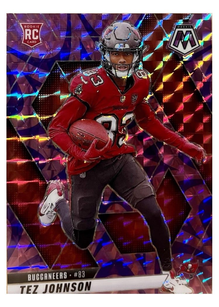 2025 Panini Mosaic Base Set Tez Johnson #316 card