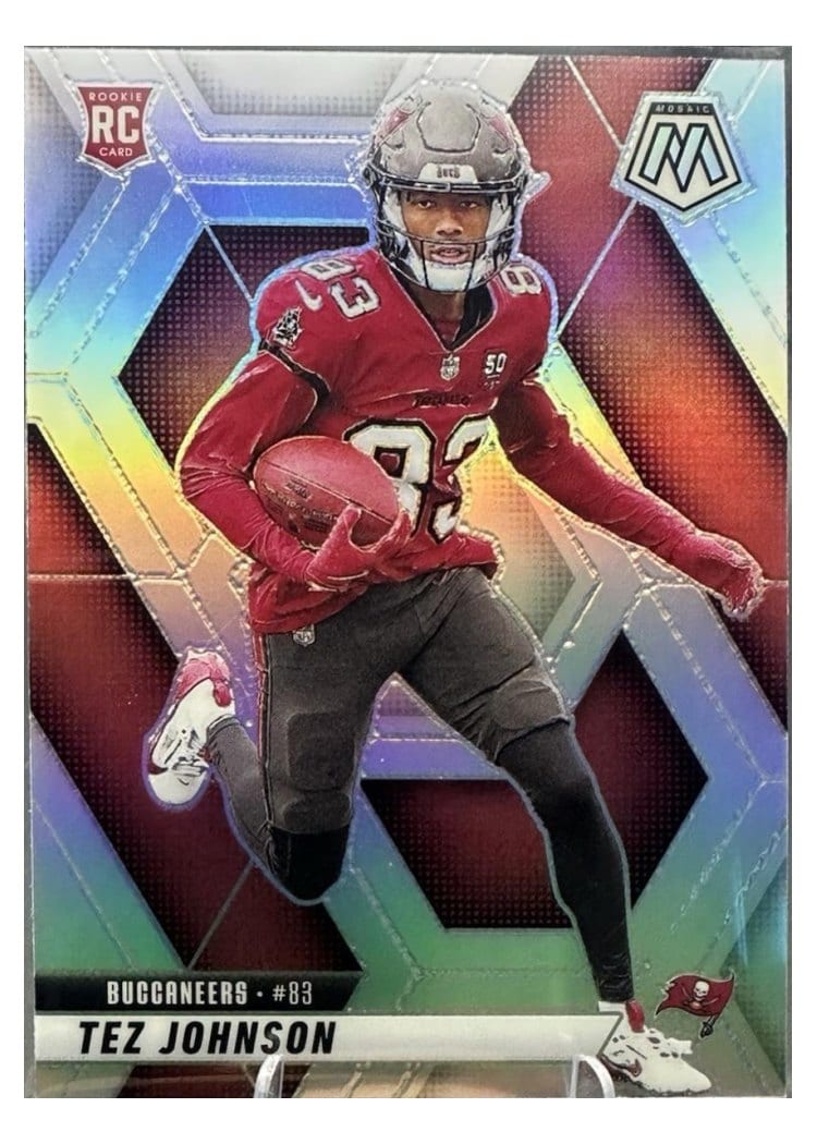 2025 Panini Mosaic Base Set Tez Johnson #316 card
