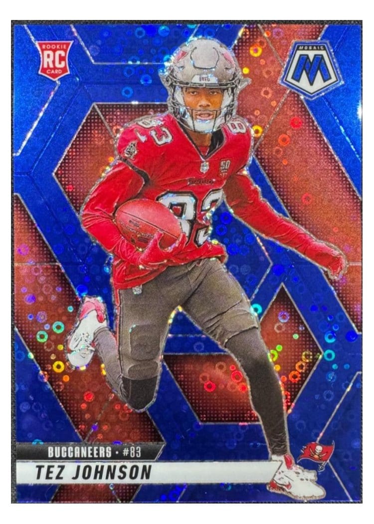 2025 Panini Mosaic Base Set Tez Johnson #316 card