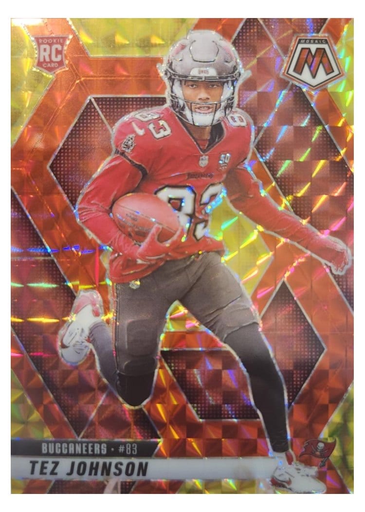 2025 Panini Mosaic Base Set Tez Johnson #316 card