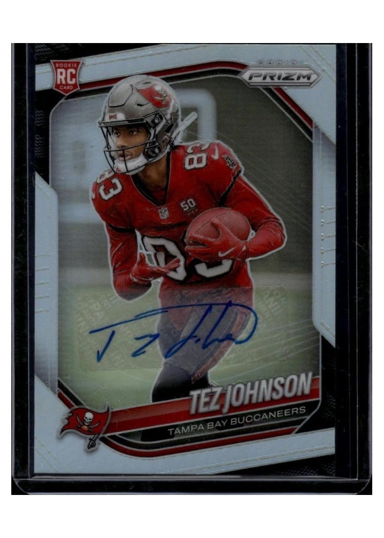 2025 Panini Prizm Base Set Tez Johnson #381 card