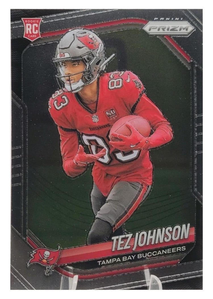 2025 Panini Prizm Base Set Tez Johnson #381 card