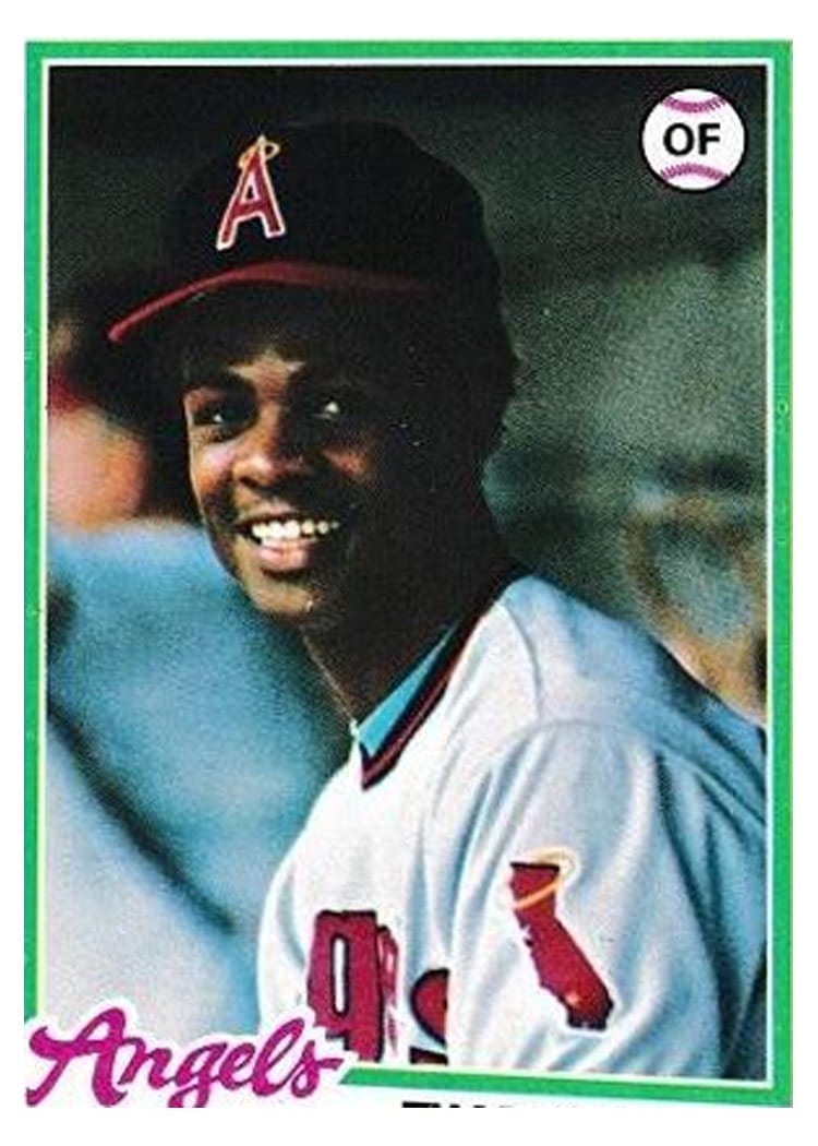 1978 Topps Thad Bosley #619 card