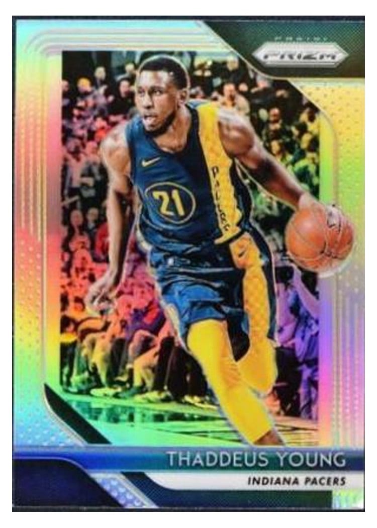 2018-19 Panini Prizm Base Set Thaddeus Young #154 card