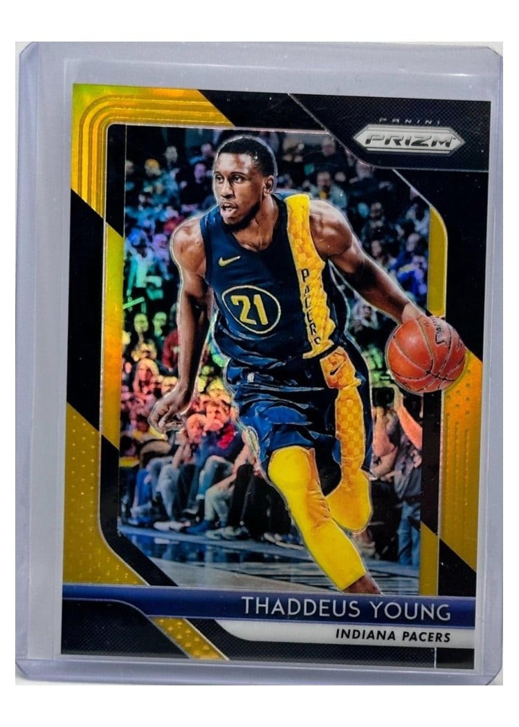 2018-19 Panini Prizm Base Set Thaddeus Young #154 card