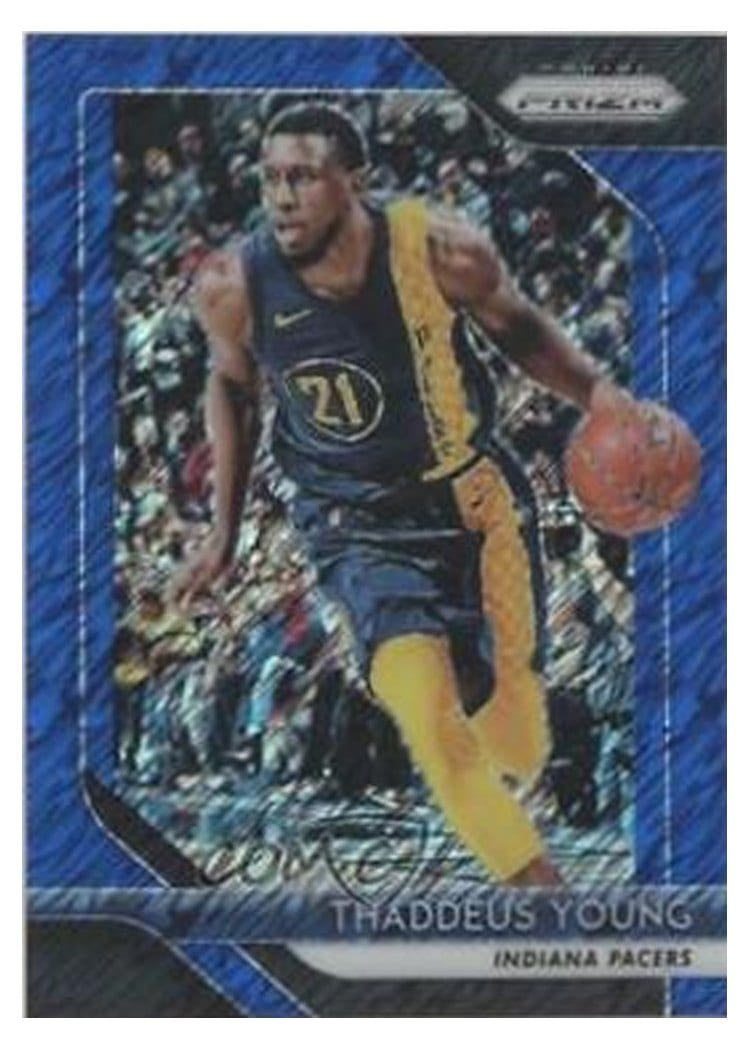 2018-19 Panini Prizm Base Set Thaddeus Young #154 card