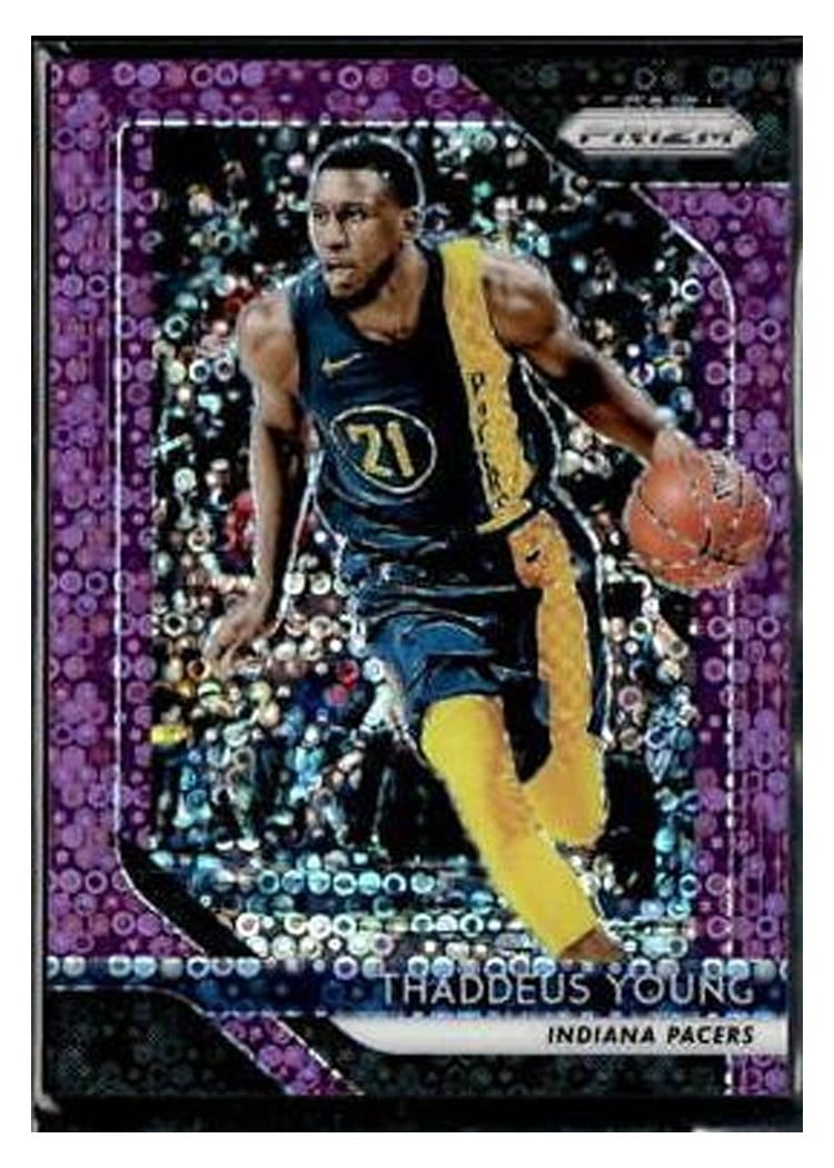 2018-19 Panini Prizm Base Set Thaddeus Young #154 card