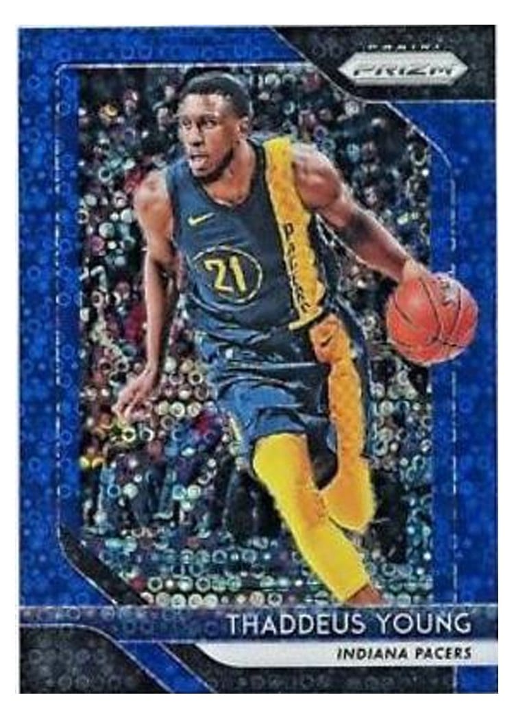 2018-19 Panini Prizm Base Set Thaddeus Young #154 card