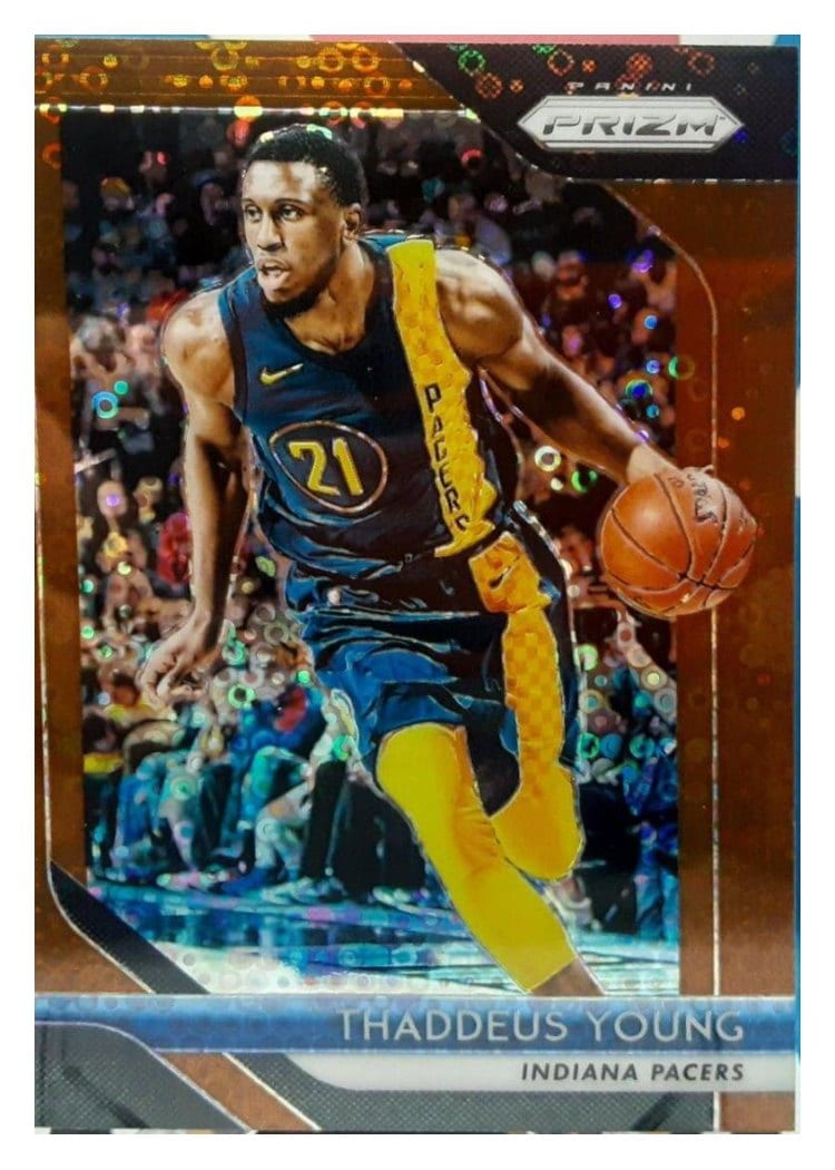 2018-19 Panini Prizm Base Set Thaddeus Young #154 card