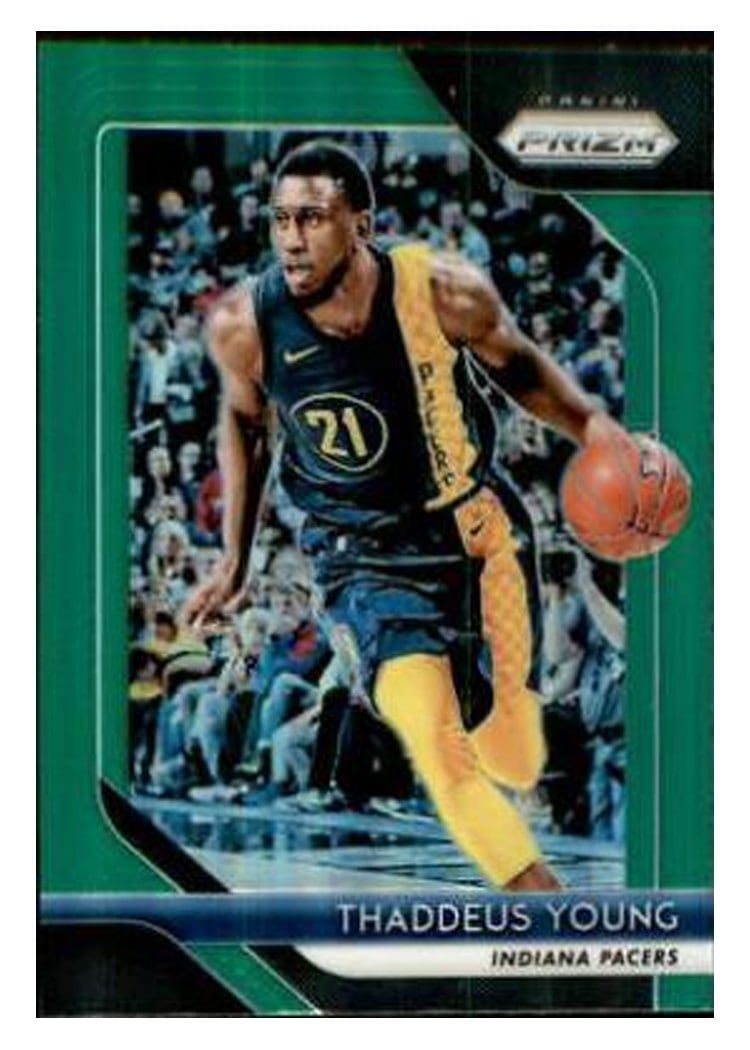 2018-19 Panini Prizm Base Set Thaddeus Young #154 card