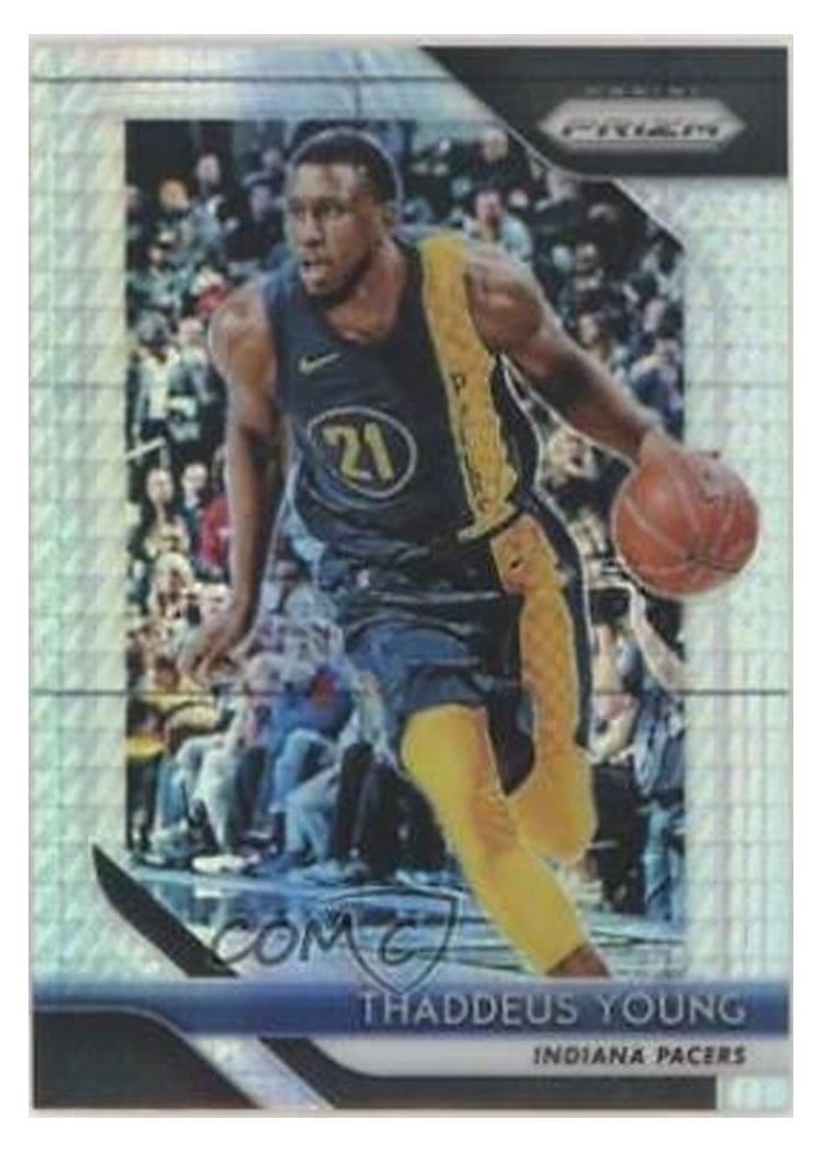 2018-19 Panini Prizm Base Set Thaddeus Young #154 card