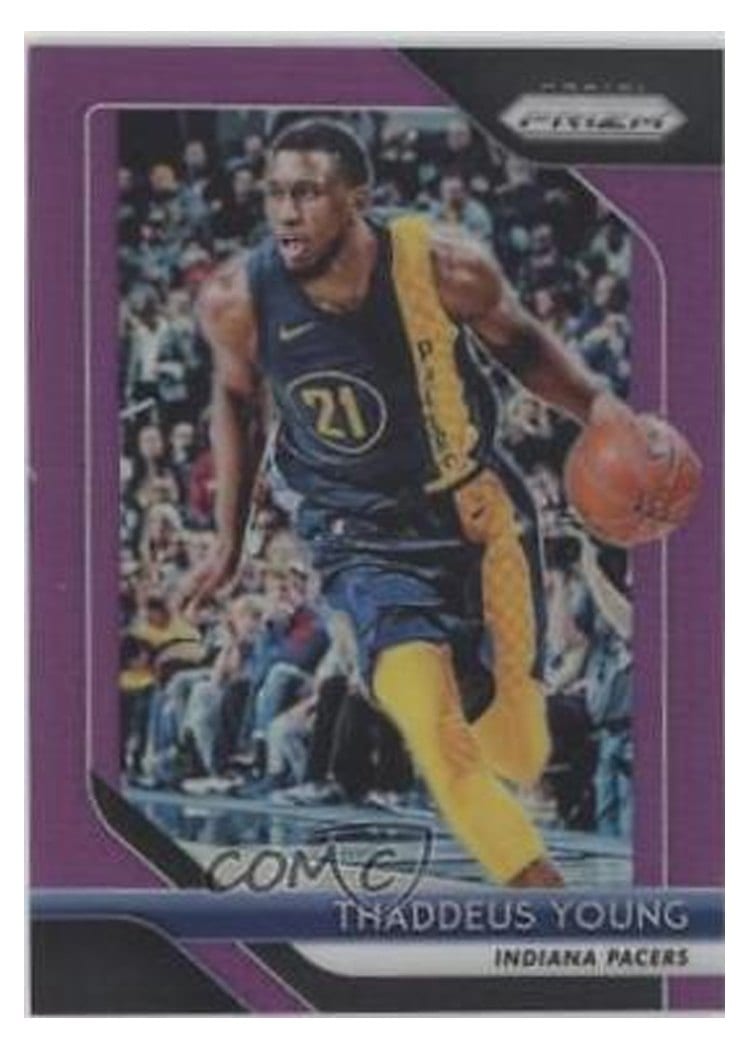 2018-19 Panini Prizm Base Set Thaddeus Young #154 card