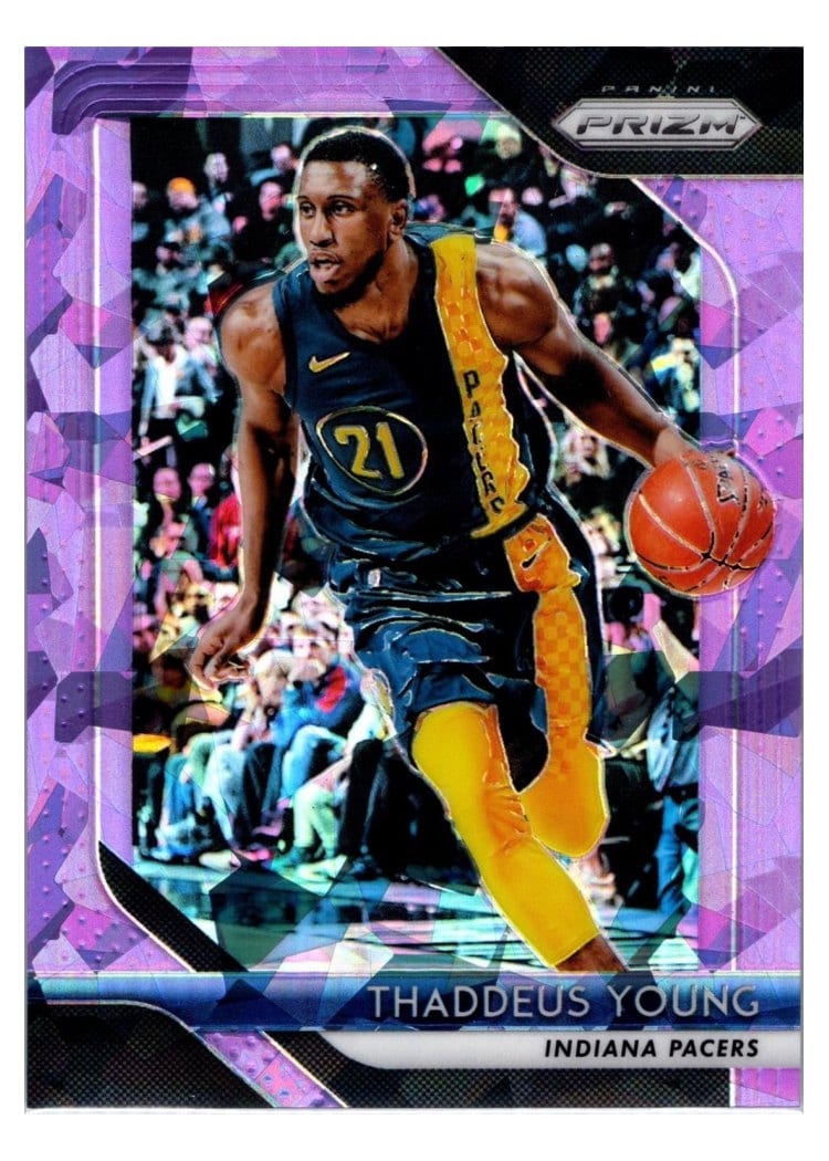 2018-19 Panini Prizm Base Set Thaddeus Young #154 card