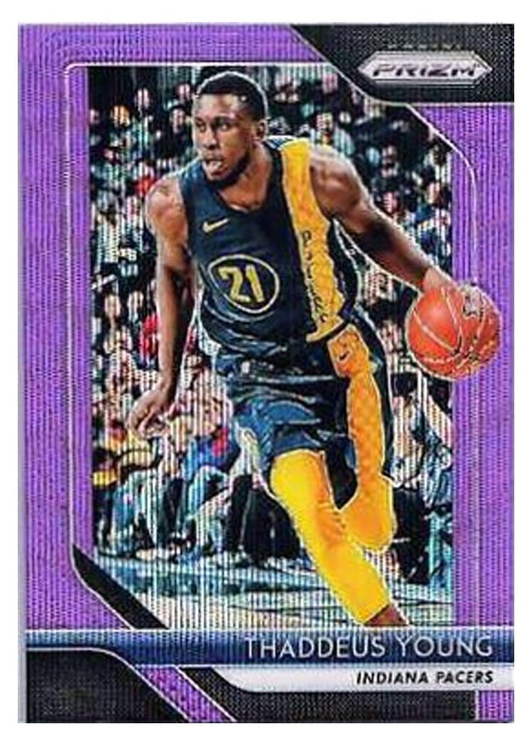 2018-19 Panini Prizm Base Set Thaddeus Young #154 card