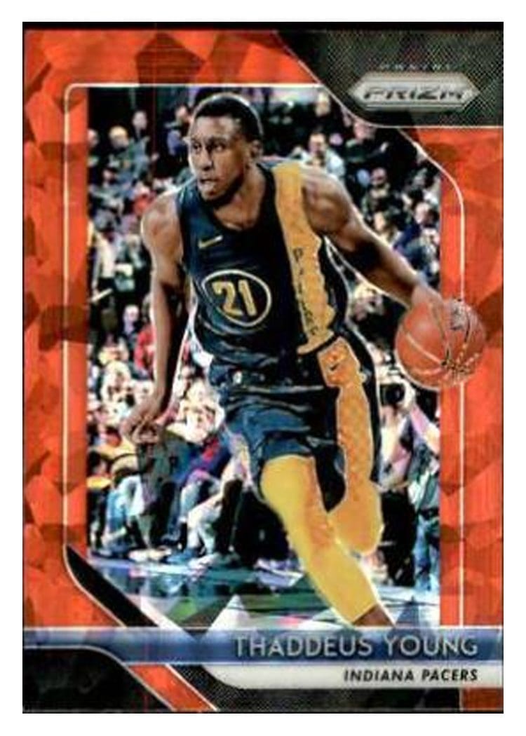 2018-19 Panini Prizm Base Set Thaddeus Young #154 card