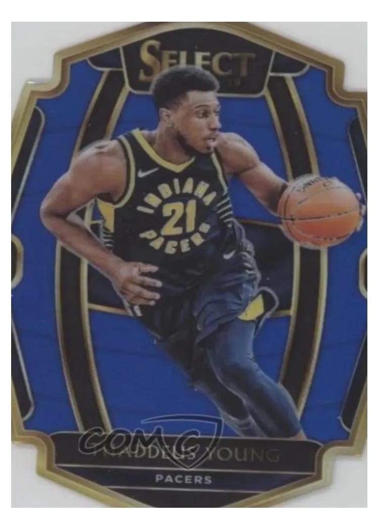 2018 Panini Select Thaddeus Young #149 card