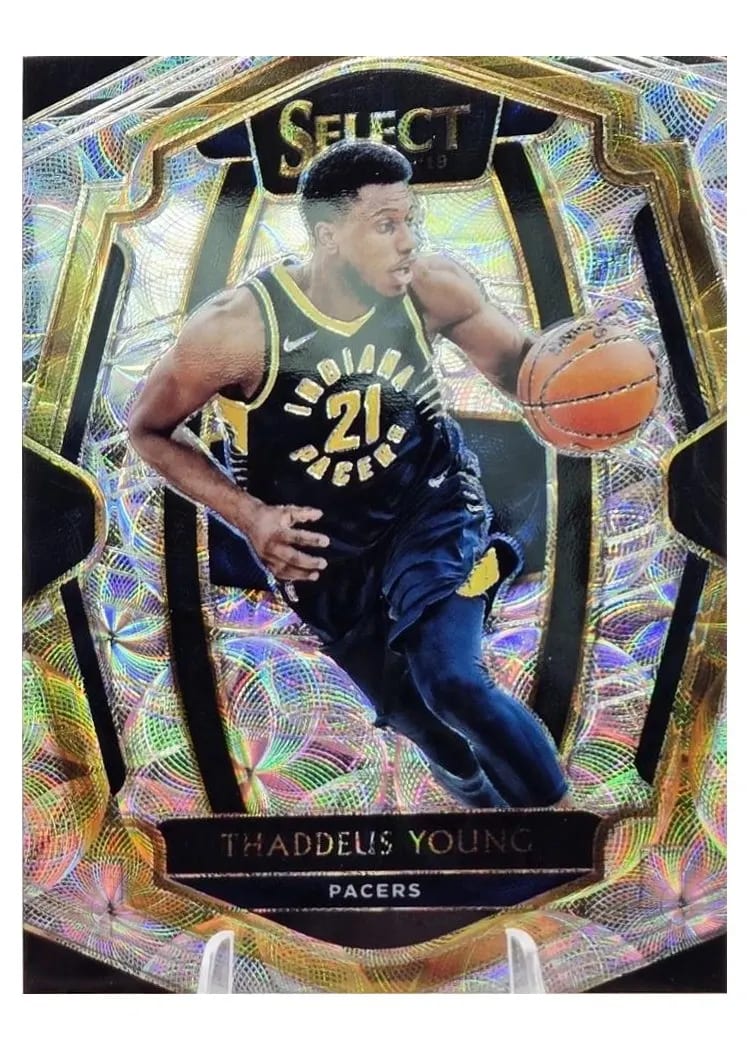 2018 Panini Select Thaddeus Young #149 card
