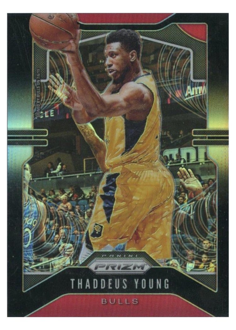 2019-20 Panini Prizm Base Set Thaddeus Young #217 card
