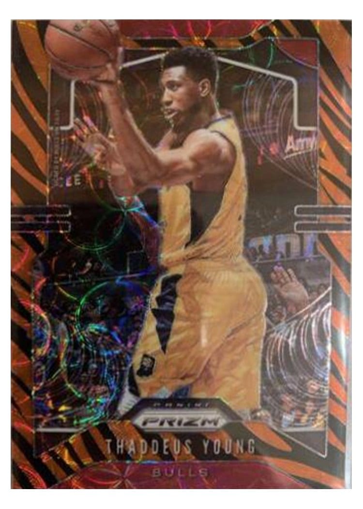2019-20 Panini Prizm Base Set Thaddeus Young #217 card