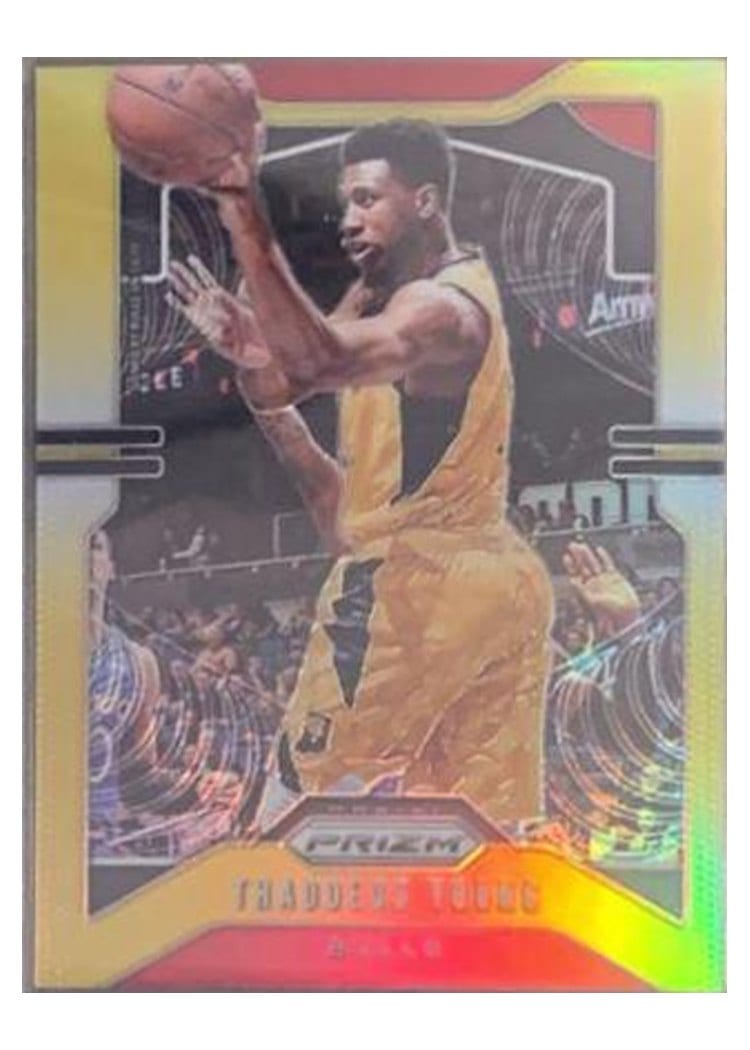 2019-20 Panini Prizm Base Set Thaddeus Young #217 card