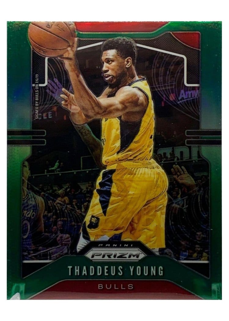 2019-20 Panini Prizm Base Set Thaddeus Young #217 card
