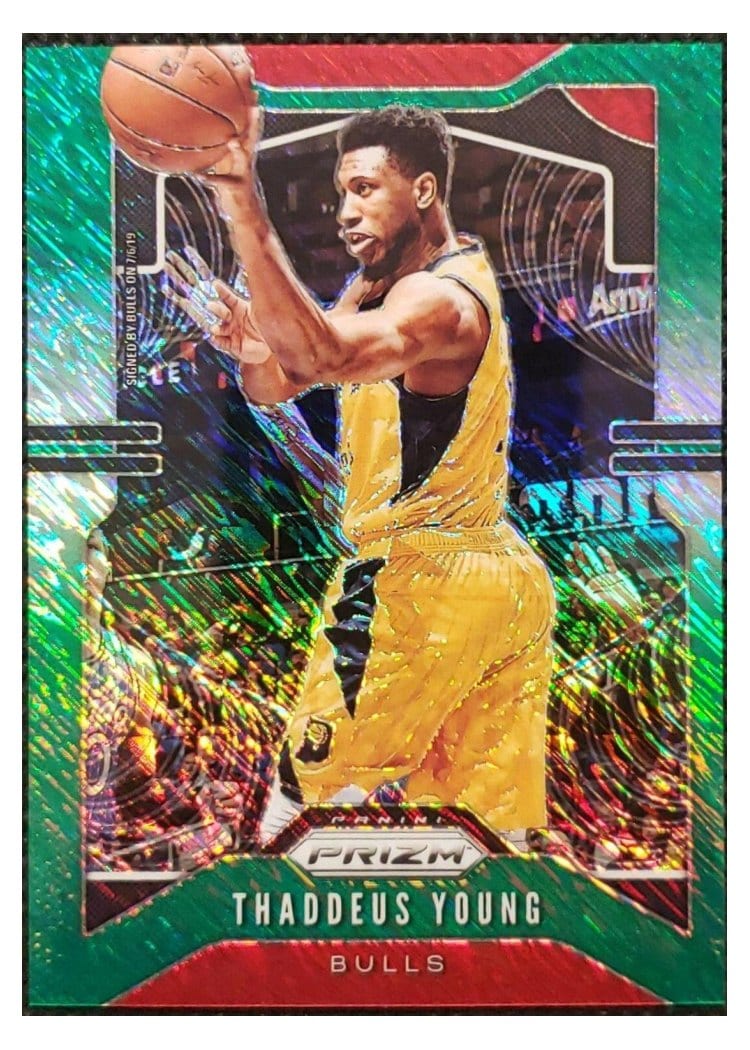 2019-20 Panini Prizm Base Set Thaddeus Young #217 card
