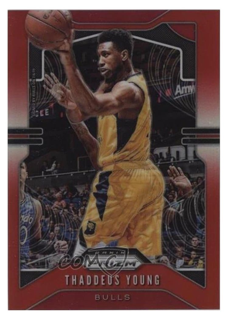 2019-20 Panini Prizm Base Set Thaddeus Young #217 card