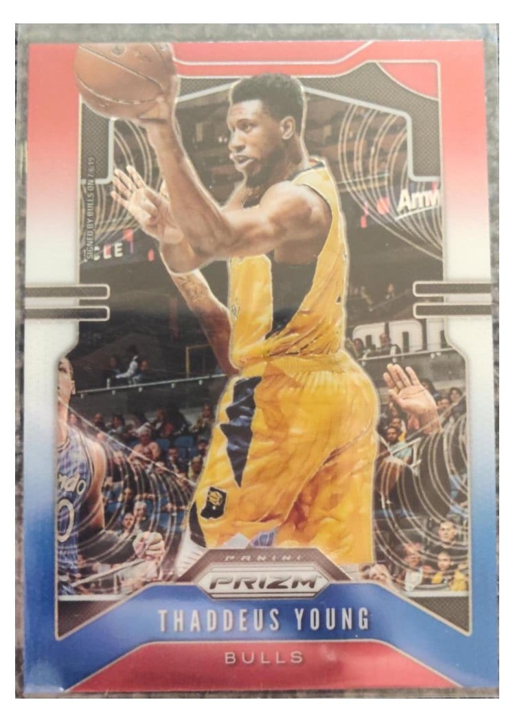 2019-20 Panini Prizm Base Set Thaddeus Young #217 card