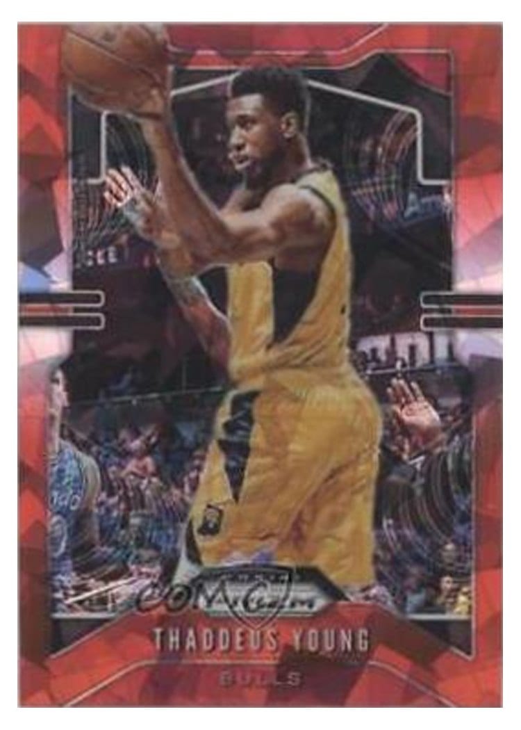 2019-20 Panini Prizm Base Set Thaddeus Young #217 card