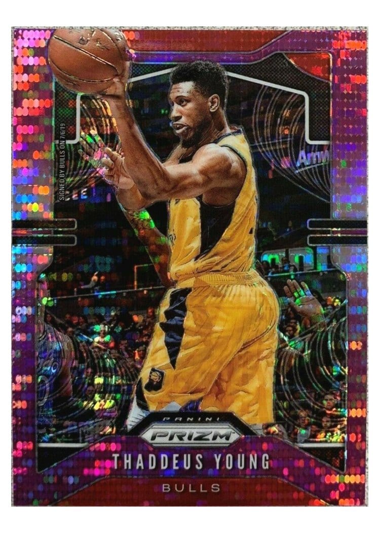 2019-20 Panini Prizm Base Set Thaddeus Young #217 card