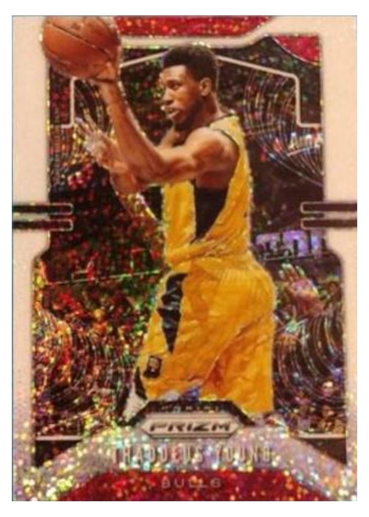 2019-20 Panini Prizm Base Set Thaddeus Young #217 card
