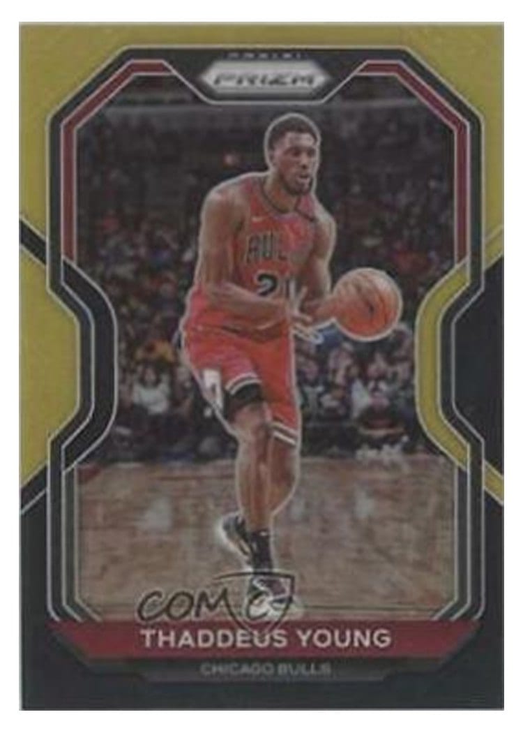 2020-21 Panini Prizm Base Set Thaddeus Young #165 card