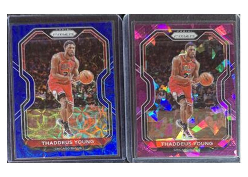 2020-21 Panini Prizm Base Set Thaddeus Young #165 card