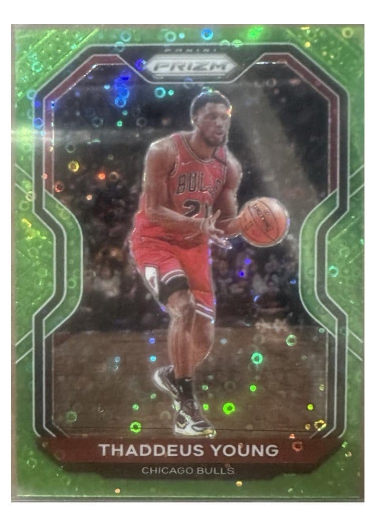 2020-21 Panini Prizm Base Set Thaddeus Young #165 card