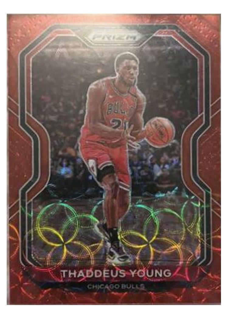 2020-21 Panini Prizm Base Set Thaddeus Young #165 card