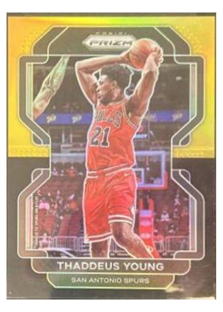 2021-22 Panini Prizm Base Set Thaddeus Young #118 card