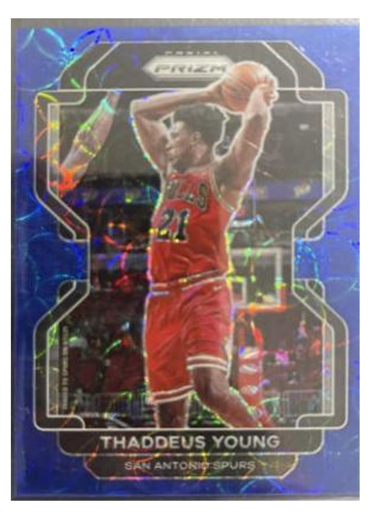 2021-22 Panini Prizm Base Set Thaddeus Young #118 card