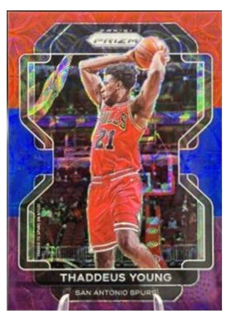 2021-22 Panini Prizm Base Set Thaddeus Young #118 card